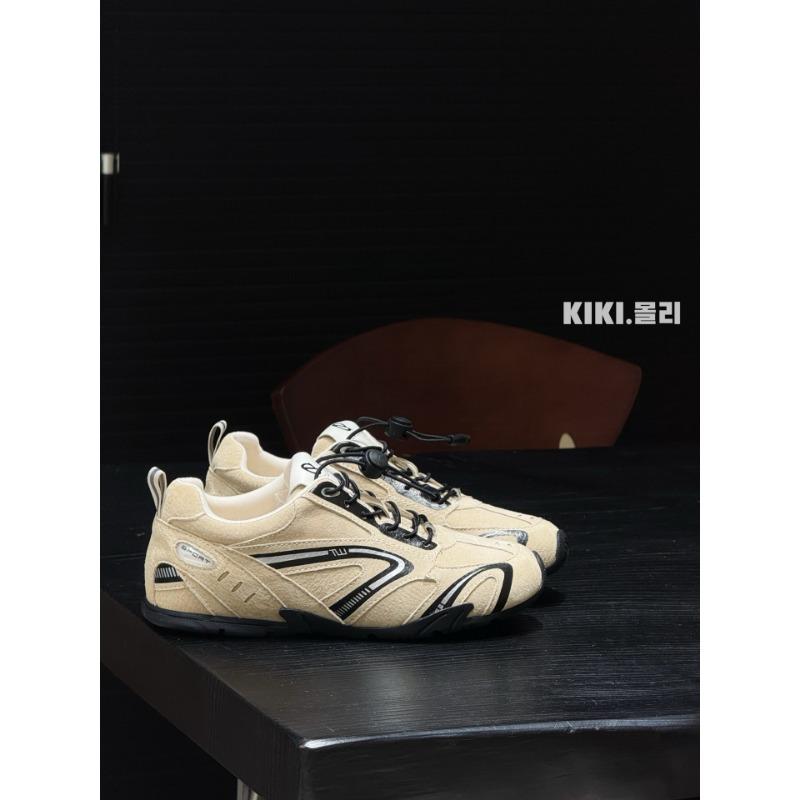 

Retro women s tide early autumn new thick-soled relaxation sense color matching casual sports shoes women 35 песочный