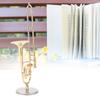 Miniature Trombone Model Musical Instrument Model Musical Gifts Home Decor Ornaments