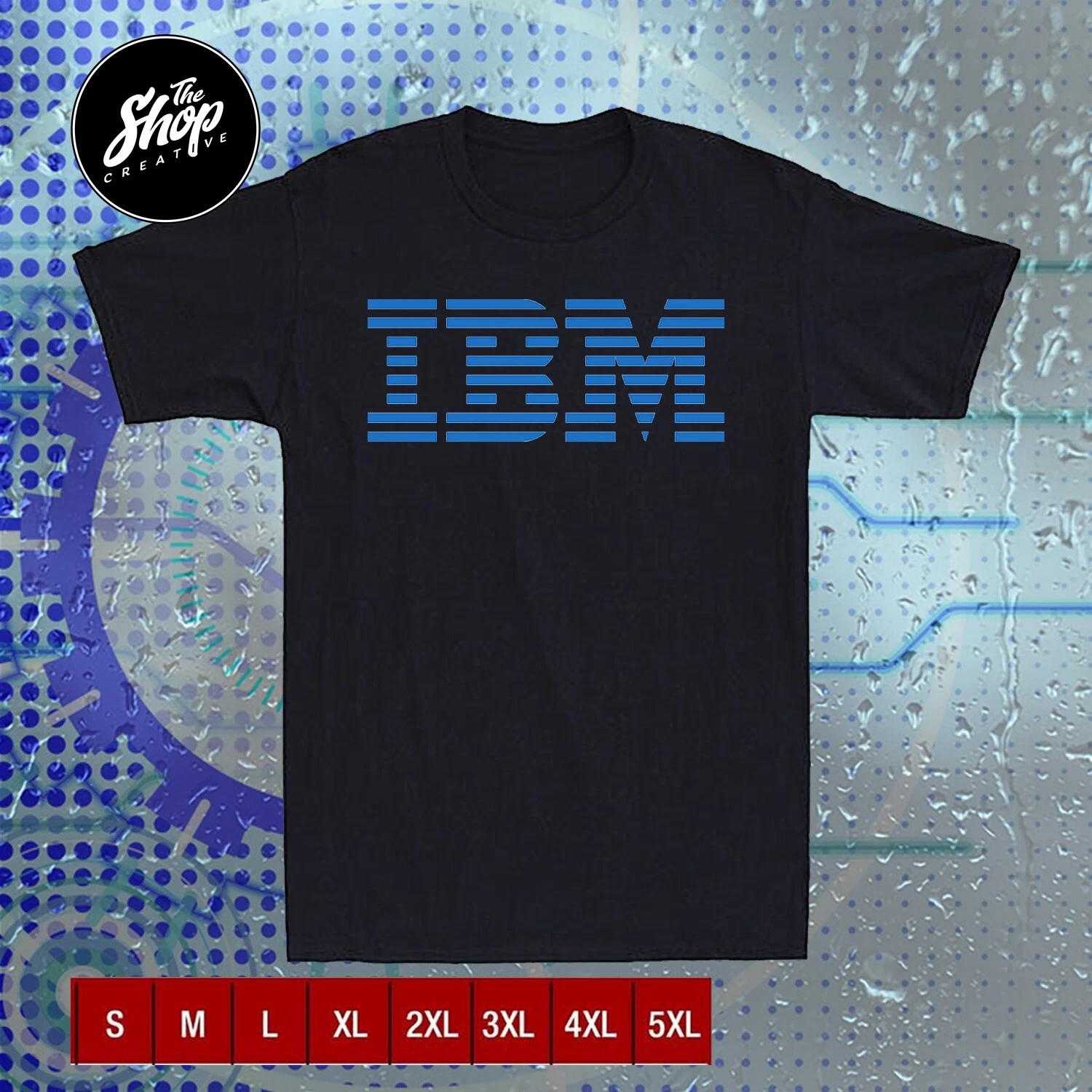 IBM International Business Machines Logo Funny  S-5XL XL