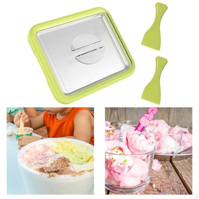 Ice Cream Cold Pan Plate DIY Homemade Instant Gelato Fried Yogurt Machine for Sandwich