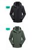 Men's Japanese Style 3-in-1 Detachable Windproof Waterproof Autumn/Winter Mountaineering Jacket.