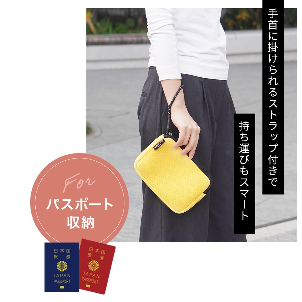 Pouch WRISTLET CLUTCH 9729 BLACK [Used]