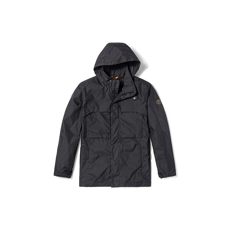Timberland Black Hooded Outdoor Casual Jacket A62FH-001 XS