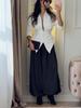 New Women's Slim Fit Asymmetric Blazer Jacket Long Sleeve Fashion Elegant Top