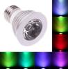 Light Spot Magic Bulb Lamp 3w 16 Color Led  Wireless Remote Control