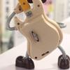 Cartoon Dynamic Guitar Music Box Desktop Decoration Ornament Creative Musical Instrument Music Box