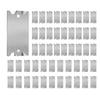 50Pcs AntiNail Protections Plate Shield Cable Wire Protector Plate Safety Nail Plate for Wood Studs Easy To Install