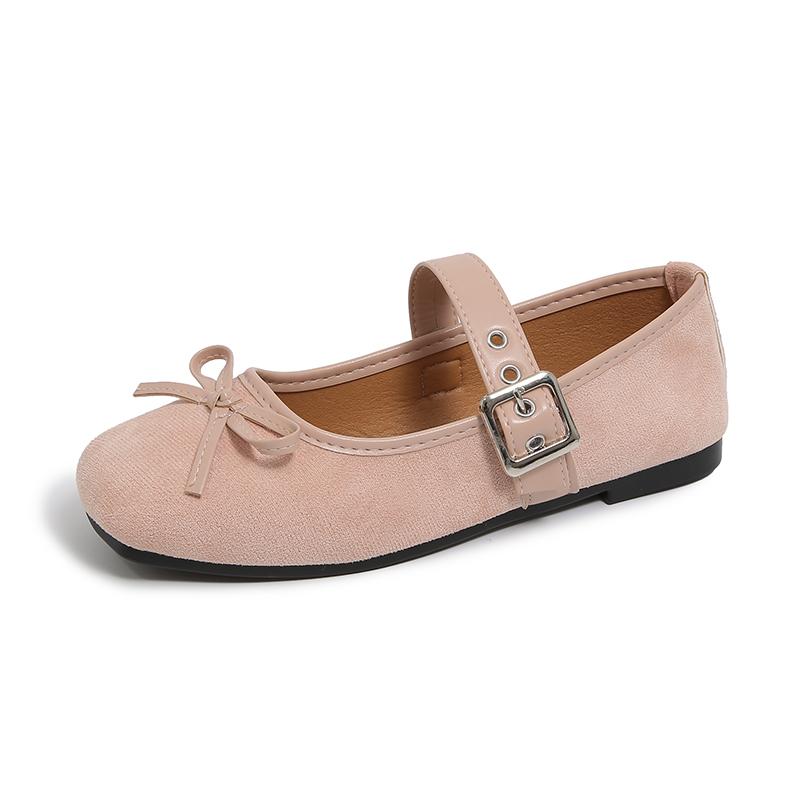 

Модные туфли Мэри Джейн женские 2025 Юбки Французские На низком каблуке Маленькие кожаные туфли На плоской подошве Одинарные туфли Нежный ветер Одинарный туфель 40 розовый