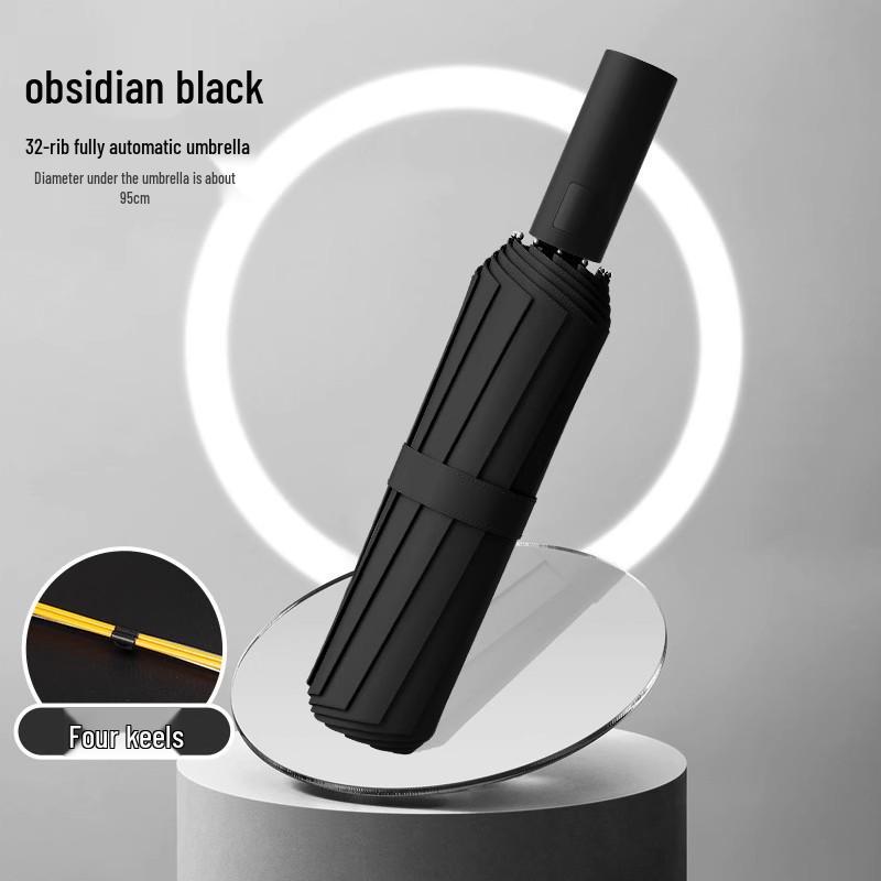 

32-Rib Extra Large Windproof Umbrella for Women, Sun & Rain Protection, UV Shield, Reinforced Folding, Men s Sunshade