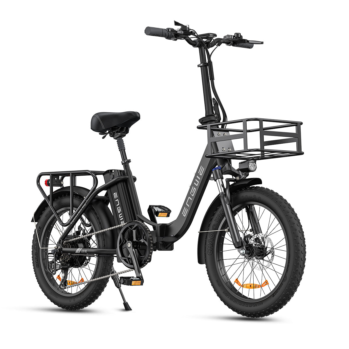 Engwe Bici elettrica L20 Step-Thru Pneumatici da 20  Motore da 250 W Batteria da 42 V 13 Ah bianco