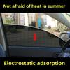 Window Sun-shading Stickers Car Sunshade Stickers Electrostatic Sticker Sun Block Car Rear Windows Side Blocks Cover Film