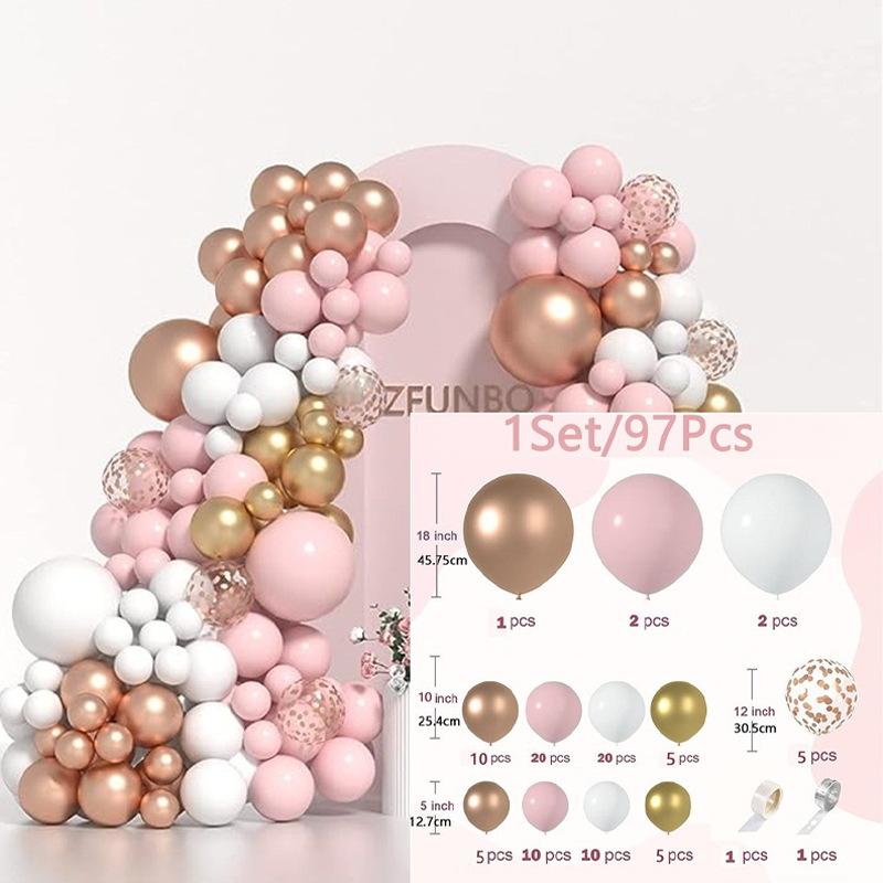 

Свадебное украшение из воздушных шаров Свадебный воздушный шар Композиция на день рождения Воздушный шар высокого класса Распродажа на ночном рынке Package 004