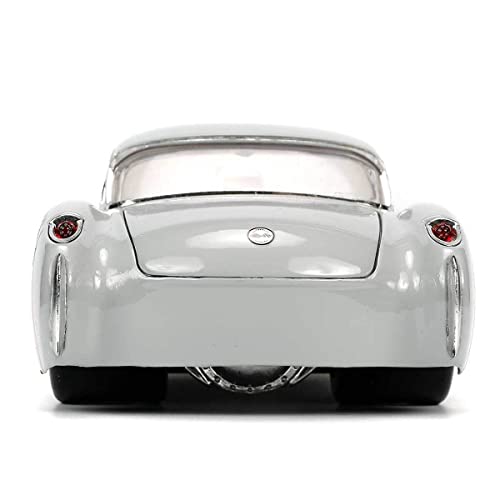 JADA TOYS 1/24 Scale Looney Tunes Chevrolet Corvette with Bugs Bunny Figure (32390) [Parallel Import]