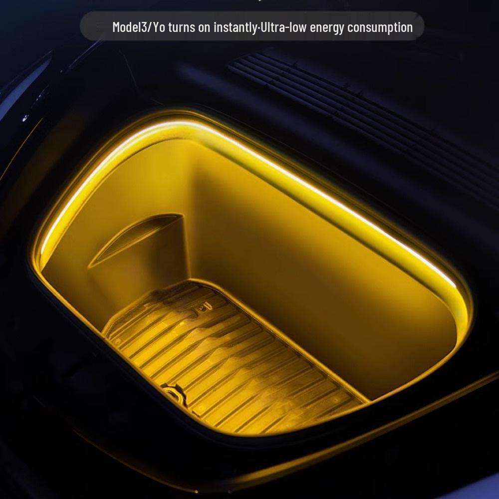 Tesla Model 3/Y Front Trunk Ambient Light Strip for Hood Interior Modification