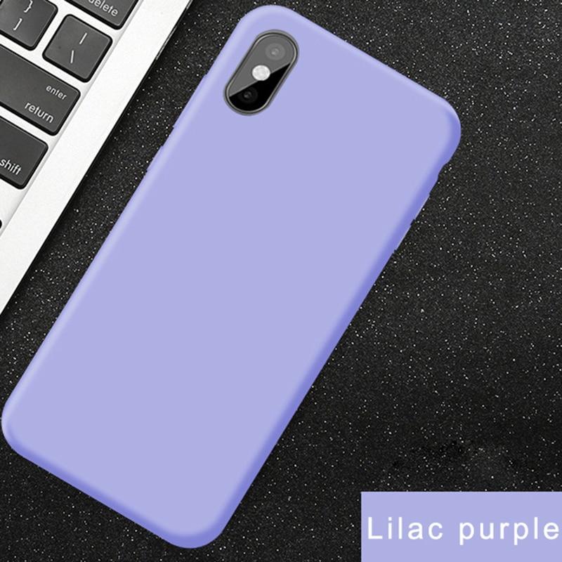 Liquid Silicone Phone Case for iPhone 7 8 Plus, for iPhone X Xs Max XR 6 6S Plus 11 Pro Max 12mini Pro Max