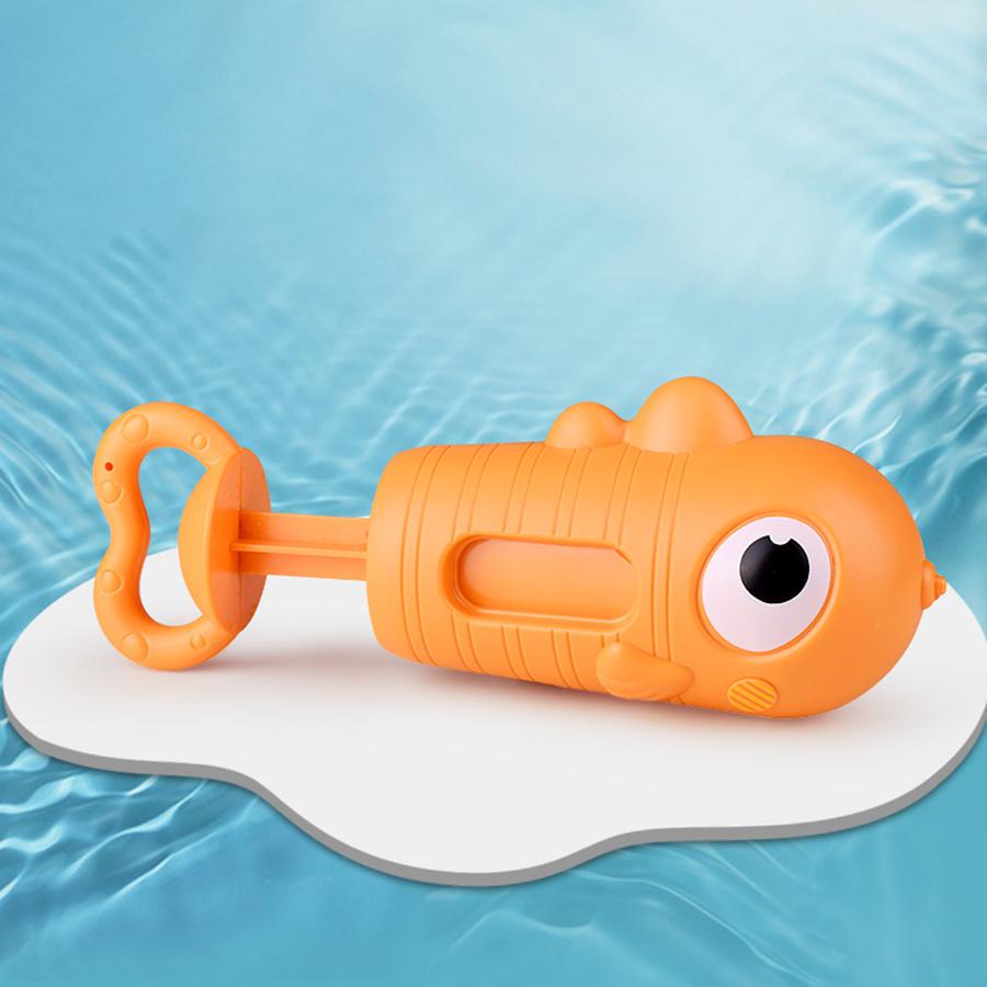 

Kids Pull-Out Water Gun Toys For Children Shark Cartoon Design Summer Play Beach Water gun Sprinkler Bathroom Shower Bath Toys