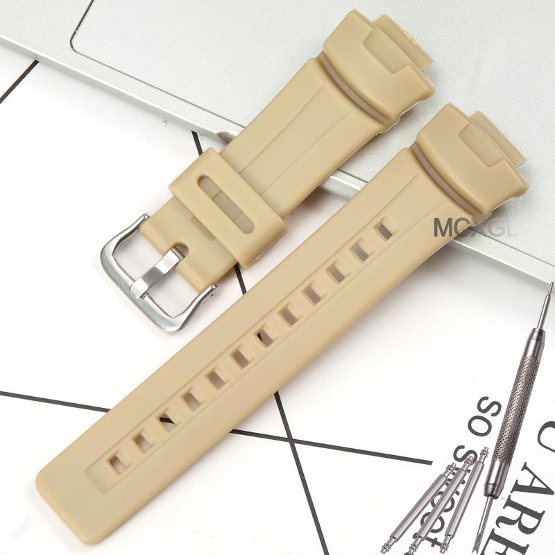 Herren Resin Uhrenarmband Kompatibel für Casio G-100 g101 200 GW-2310 2110 g2300 Damen Gummi Armband Uhrenzubehör