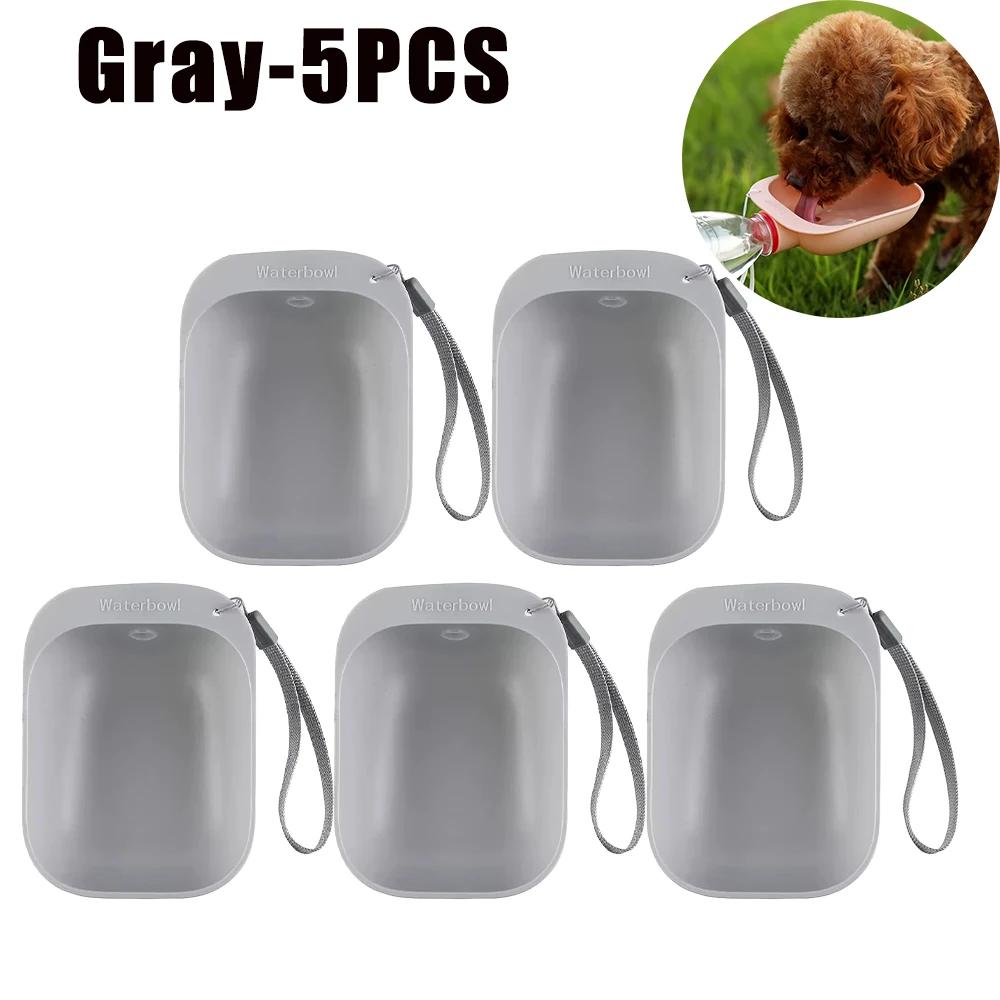 Tragbare Haustierwasserflaschen Fütterung Trinken Outdoor Silikon Haustierwasser Walking Wasserflasche Haustiertränke Walking Becher Zubehör