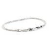 SEWNSWEN GENÄHT SUEN SILBER TWIST KINK Armband