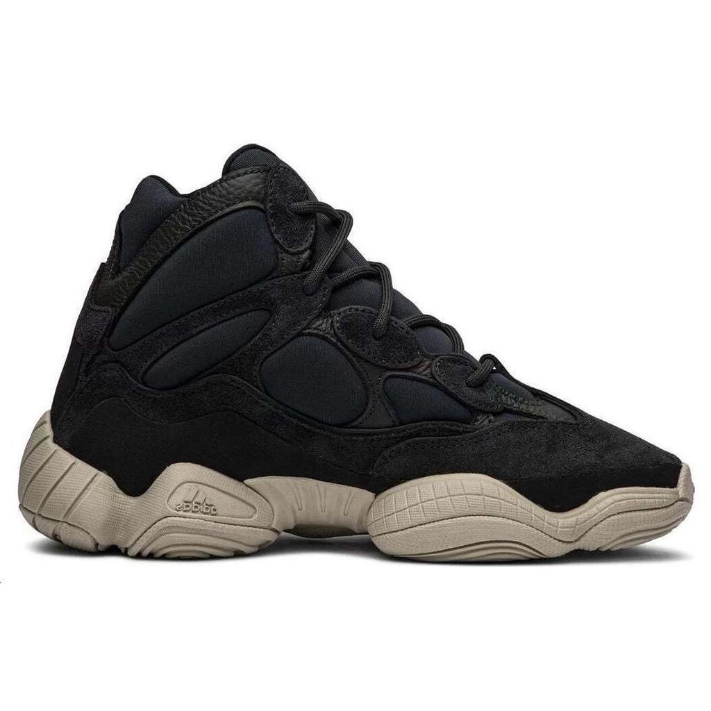 adidas Mens Yeezy 500 High Slate Unisex Sneakers Black FW4968