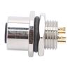 Waterproof Connector Thread Panel Front Mounting Socket Electrical Circuit Accessories M12?B?S4