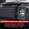 For Land Rover Defender 90 110 2004-2018 Aluminum alloy Car Front Grille Headlight Protection Mesh Cover Car Accessories