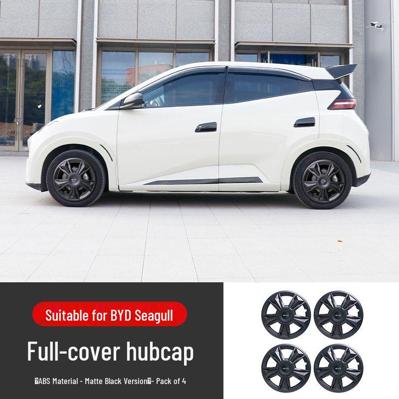 BYD Seagull Wheel Cover – Full Edge Protection, Hub Cap & Tire Decoration for Mid-to-High Trim.