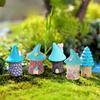 1Pc Resin House Fairy Garden Miniatures Micro Cottage Landscape DIY Decorations Top Sale