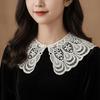 Cape Knitted Shawl Cloak Blouse Shoulders Fake Collar Elegant Lace Fake Collar  Clothes Decoration