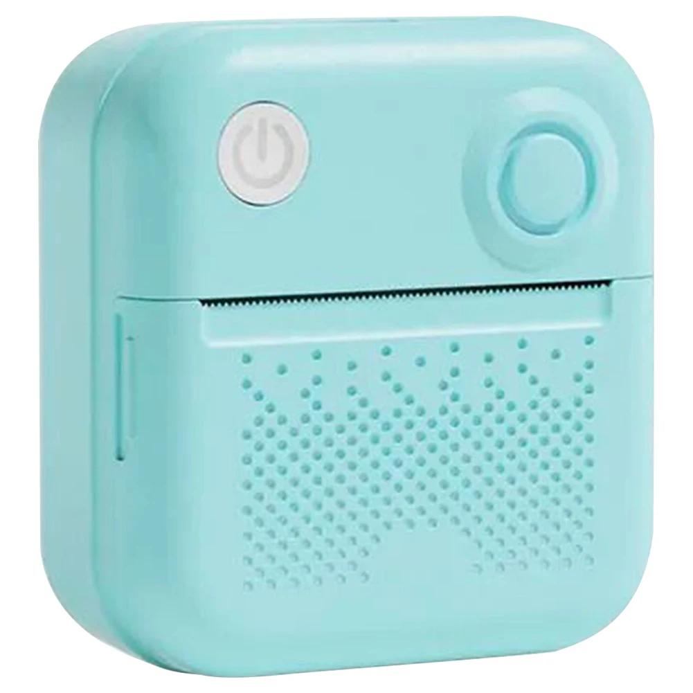 Pocket Portable Printer Wireless BT 200dpi 1000mAh Ink-Free Thermal Printing Machine with USB Cable Memo Wrong Question Printing