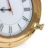 12" Brass Wall Clock Home Decorative Nautical Time's Clock Best Gift