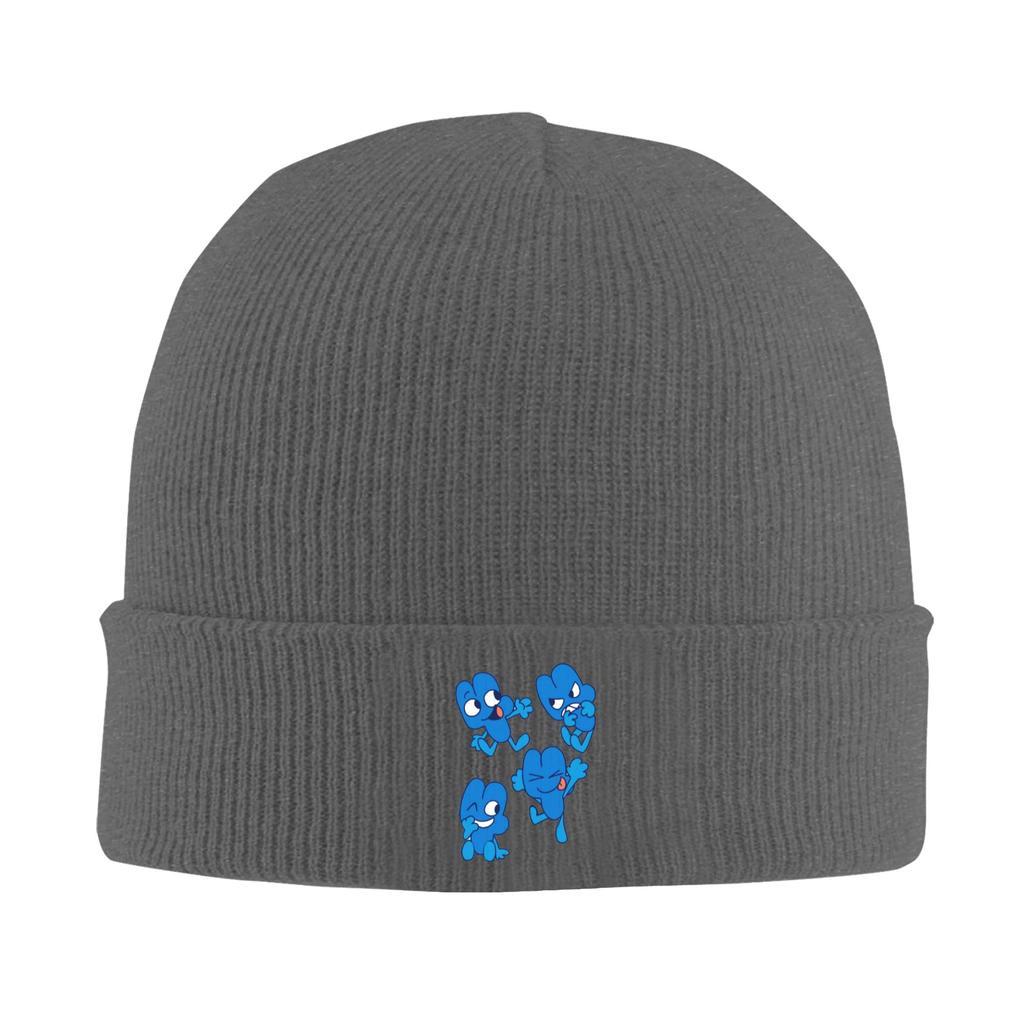 BFDI Four BFB Warm Knitted Cap Winter Knit Bonnet Hat Skullies Beanies Hip Hop Caps for Unisex