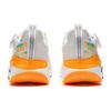 Li Ning Kids Running Fabric Fashion Trend Non-Slip Wear-Resistant Breathable Low-Top Running Shoes Kids Sneaker White Blue Orange YKFV078-5