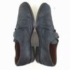 80s-90s Vintage YANKO Monk Strap Shoes Navy Size 8.5EE 26.5 Men's(USED)