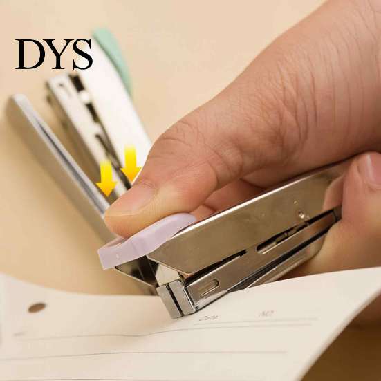 Lightweight School Supplies Portable Handheld Stapler, Metal Ergonomic Binding Tool, Compact Stapling Tool for Office And Documents Machine