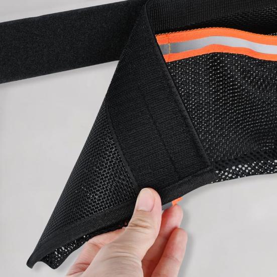 1/2Pcs Reflective Self-Adhesive Universal Boat Caddy Organizer Mesh Bag Large Capacity Waterproof Boat Storage Accessories