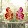 2026Chinese New Year Home Decor 3D Zodiac Horse Sticker Spring Festival Door Wall Sticker Lunar Year Window Clings New Year Gift