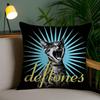 Band D-Deftones Pillow Case Sofa Short Plush Double-sided HD Printing Room Home Office Gift Cushion Cover