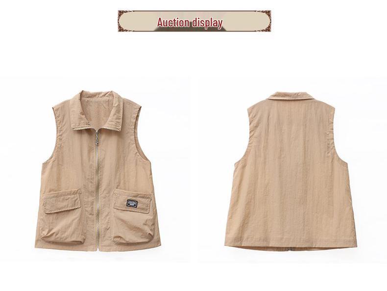 Vestă fără mâneci pentru femei Mărimi mari 80-300 Jin - La modă pentru primăvară, vară, toamnă