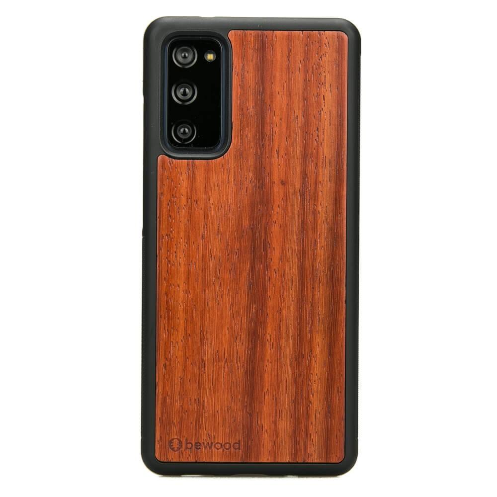 Wooden Case for Samsung Galaxy S20 FE padouk
