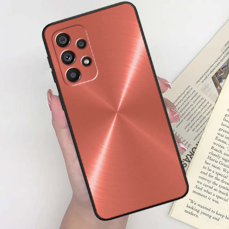 Art colored luminous pattern Case For Samsung A41 A35 A34 A33 A32 A25 A24 A23 A21s A06 A05 A04 A03 Note 10 20 Ultra 5G Black