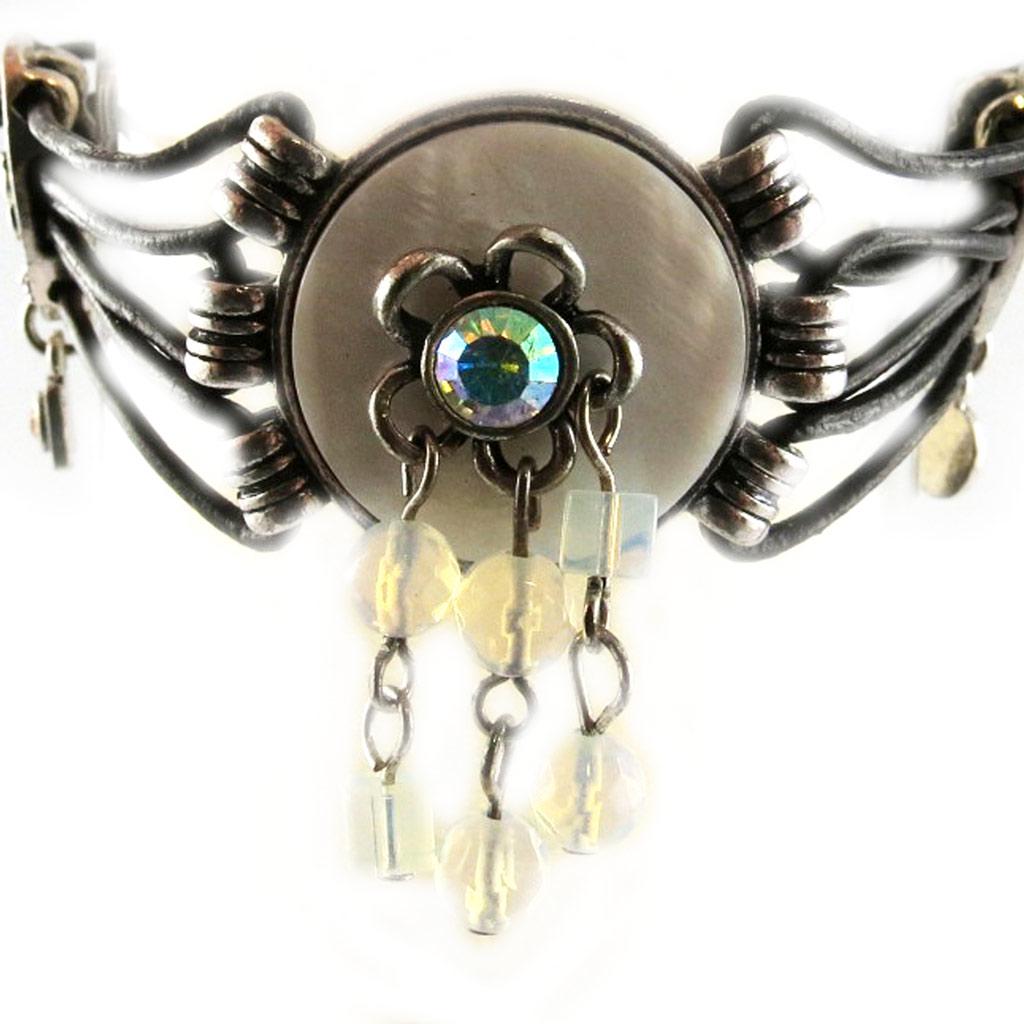 

Les Trésors De Lily [E6662] - Bracelet Créateur Colombine Blanc