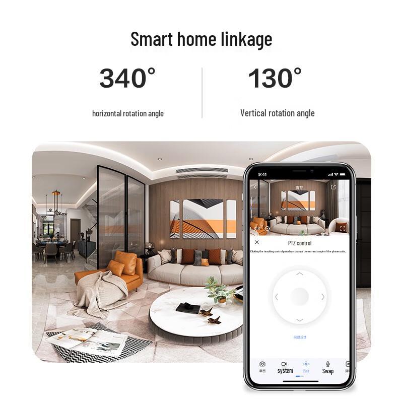 EZVIZ C6C 3MP Indoor Pan/Tilt Wi-Fi Security Camera (CN version)