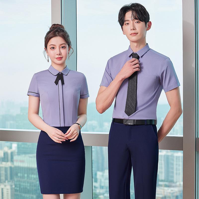 

Men s and Women s Professional Front Desk & Service Staff Uniform Shirts L
