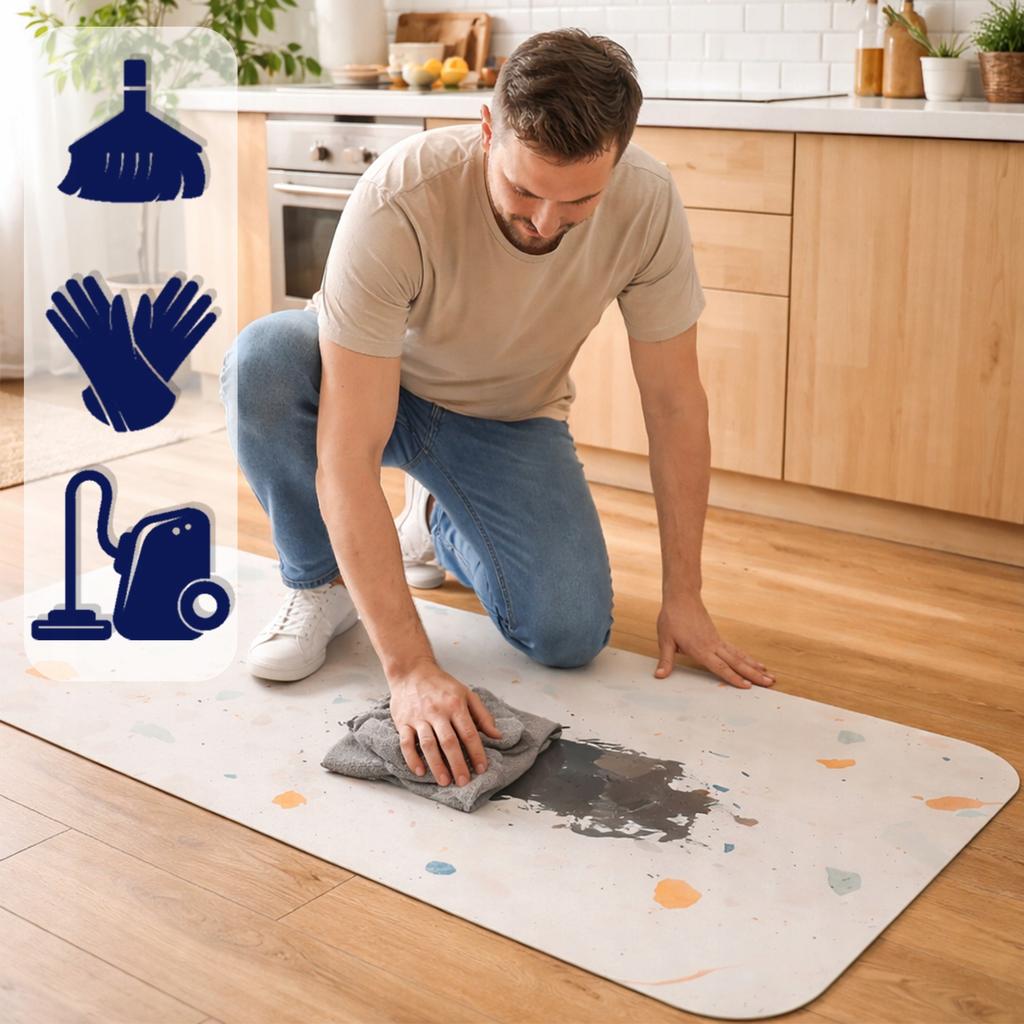 [PACZA] Anti-slip Rubber Floor Mat 40x120cm D28870