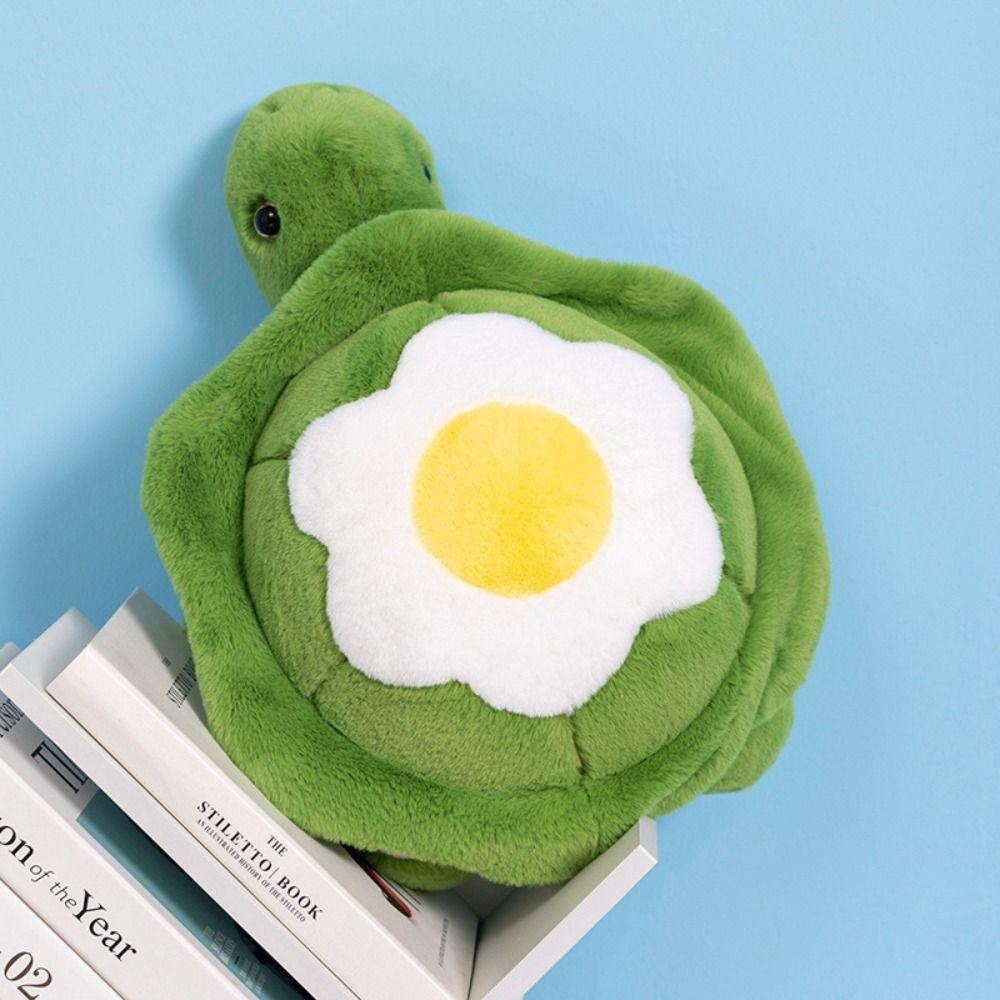 Soft Turtle Stuffed Doll Collection Turtle Animal Doll Poached Egg Tortoise Plush Toys  Car Decor