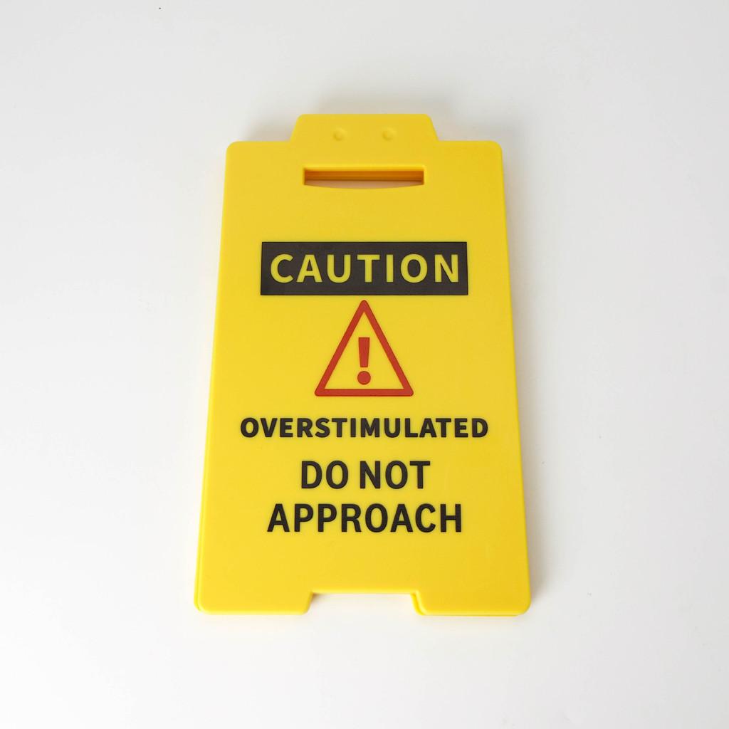 Office Nameplate Decor Plastic Sign With Motivational Message For Desk Display