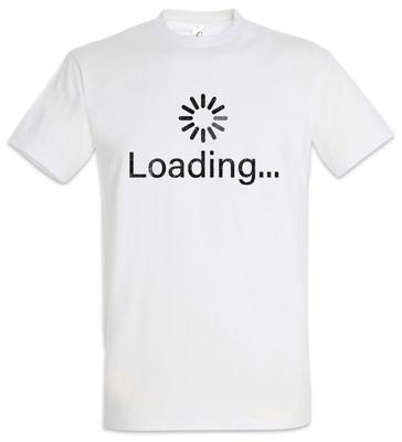 Loading Symbol T-Shirt Fun Geek Admin Computer Science Scientist Coder Developer