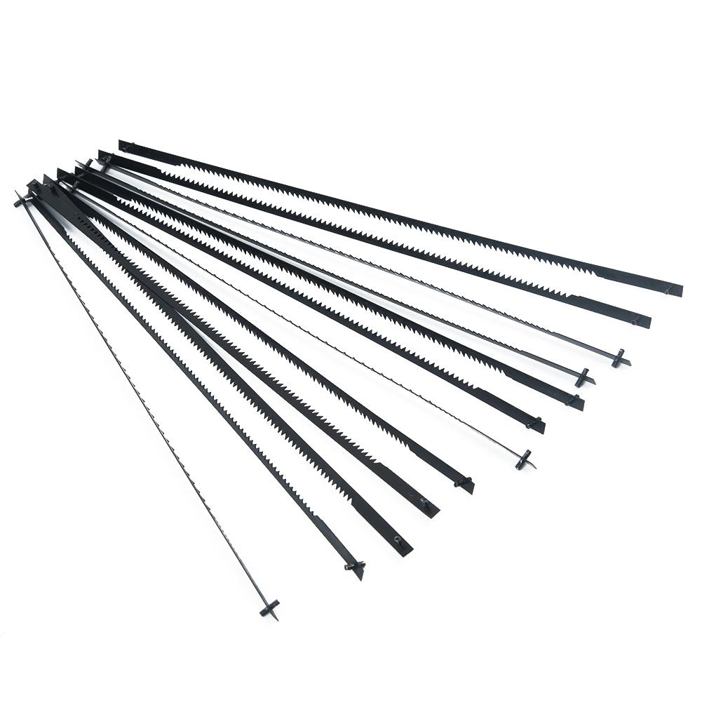 12pcs Cutting Tools High Quality Chainsaw Pinned Saw Power Wood 16'' Scroll Accessories Woodworking 125mm TPI 10