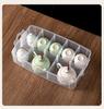 Stackable Multi-Layer Tea Set Storage Box with Handle - Dustproof and Portable for Cups and Coffee Table